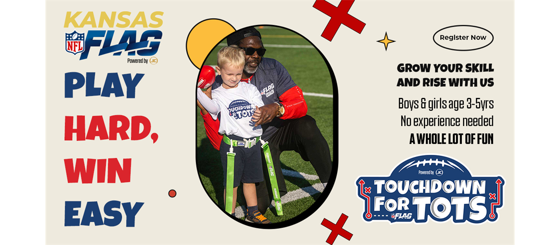 Touchdown for Tots Spring Registration!
